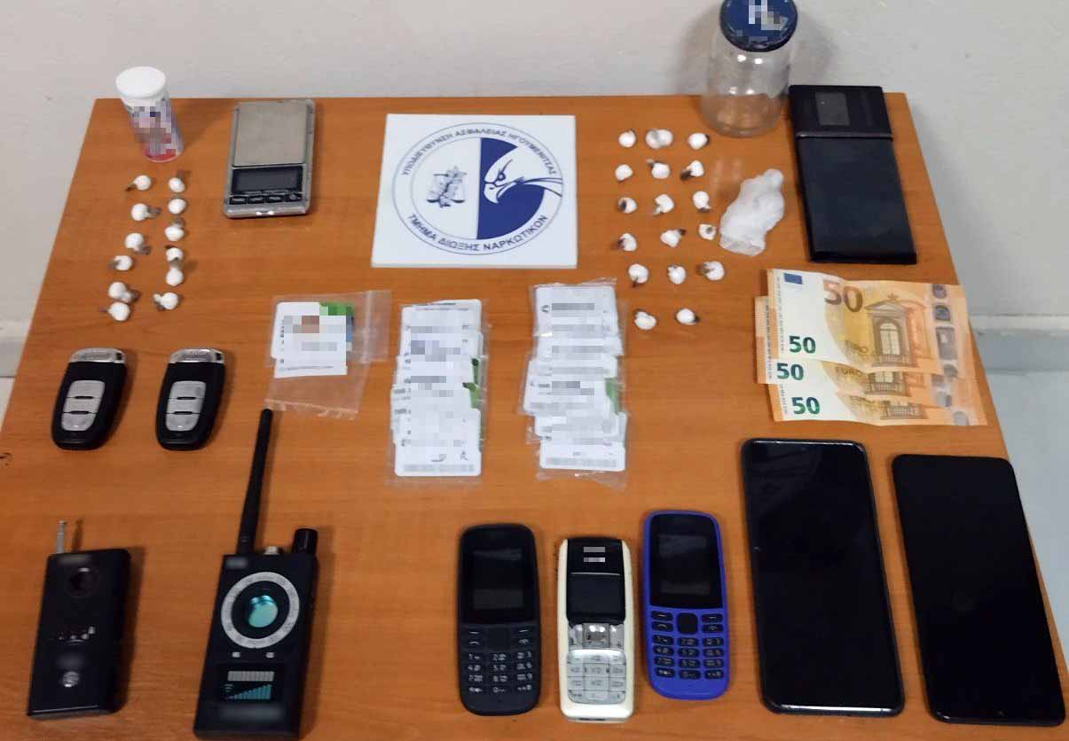 Σύλληψη για διακίνηση κοκαΐνης στην Πρέβεζα